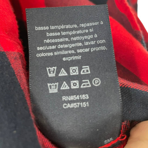 TOMMY HILFIGER BUFFALO PLAID SHIRT - Picture 5 of 7